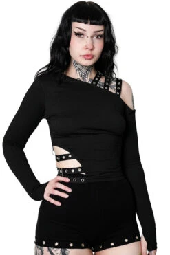 Lita Long Sleeve Top -Vampirefreaks Sale Store Lita Longsleeve Top 800x1200 1 8