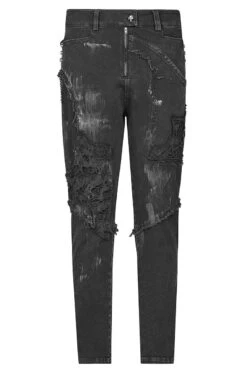 Wasteland Dark Denim Jeans -Vampirefreaks Sale Store MG 0693