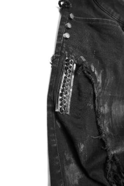 Wasteland Dark Denim Jeans -Vampirefreaks Sale Store MG 0766