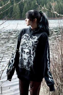 Medusa Hoodie 36 Medusa Hoodie -Vampirefreaks Sale Store Medusa Pullover
