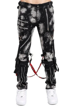 Tripp Bleach Stud Bondage Pants
