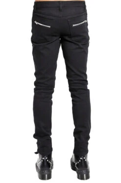Tripp NYC Biker Jeans -Vampirefreaks Sale Store SD7388M BLK B