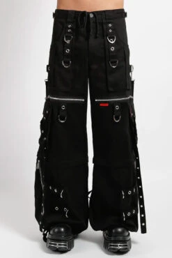 Tripp NYC X-Strap Zip Off Pants [BLACK/BLACK]
