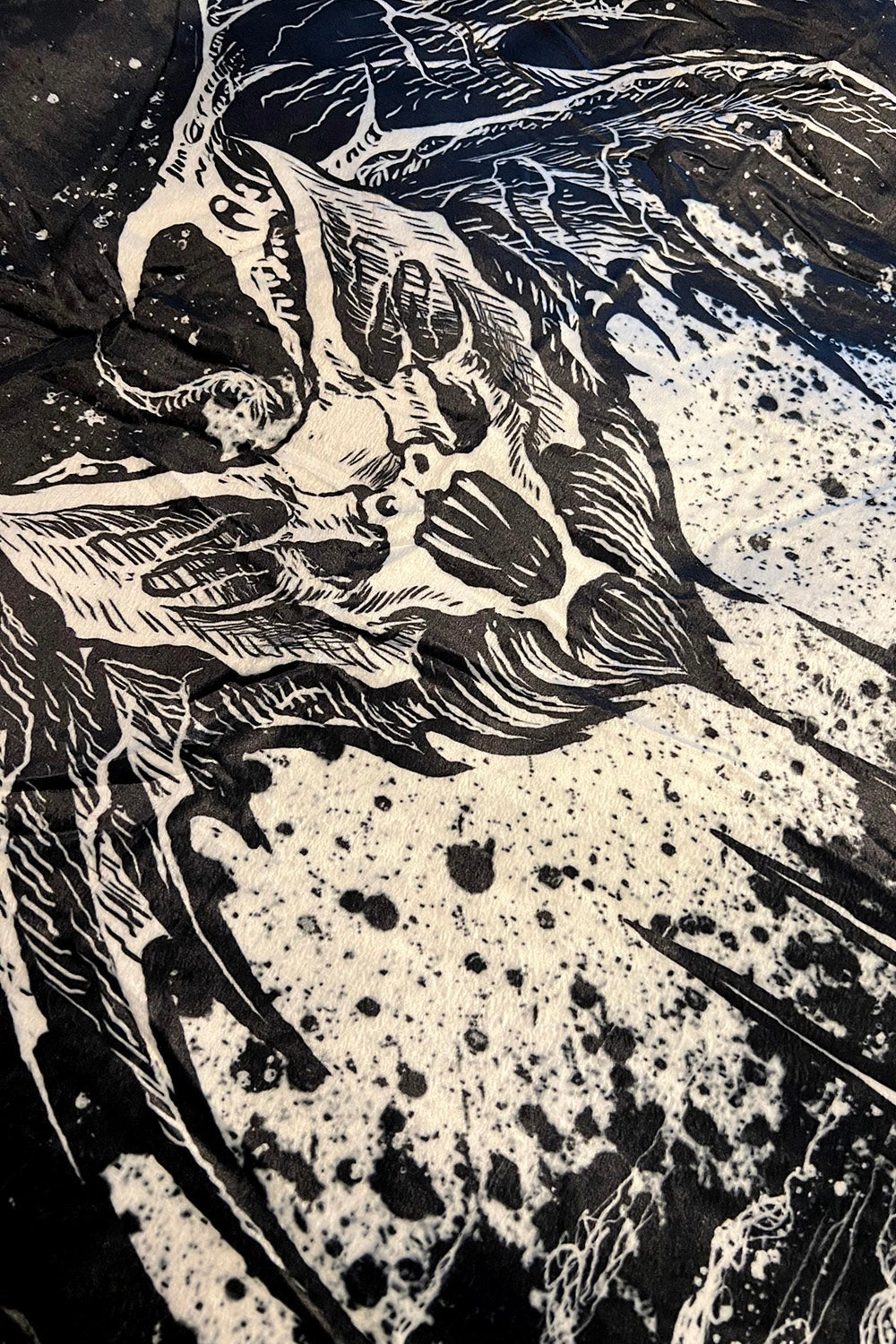 Vampire Castle Throw Blanket 8 Vampire Castle Throw Blanket - Image 8