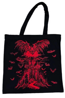 VampireFreaks Zipper Tote Bag -Vampirefreaks Sale Store VampireCastleTote