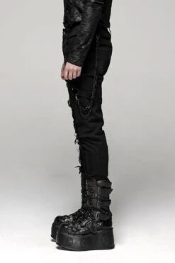 Stitched Corpse Distressed Pants 10 Stitched Corpse Distressed Pants -Vampirefreaks Sale Store WK 388XCM 02
