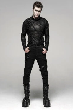 Stitched Corpse Distressed Pants 12 Stitched Corpse Distressed Pants -Vampirefreaks Sale Store WK 388XCM 05