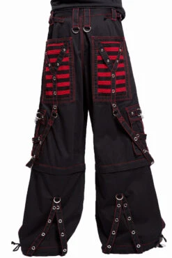 Tripp Electro Pants [Black/Red] -Vampirefreaks Sale Store af7654m blkred b