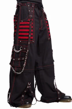 Tripp Electro Pants [Black/Red] -Vampirefreaks Sale Store af7654m blkred s