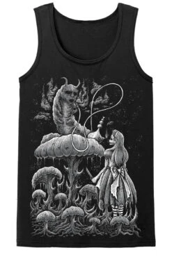 Alice And The Caterpillar T-shirt -Vampirefreaks Sale Store alice and the caterpillar t shirt graphic t shirt 234672