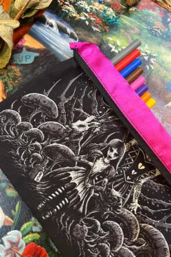 Malice In Wonderland Makeup Bag -Vampirefreaks Sale Store alice in wonderland bag b592d159 5ad8 4419 96da f6a8cadb7e32