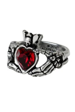 Alchemy Claddagh By Night Ring -Vampirefreaks Sale Store alice in wonderland jewelry