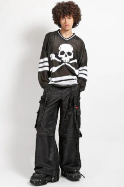Tripp NYC Space Out Pants [BLK/BLK] -Vampirefreaks Sale Store alien pants
