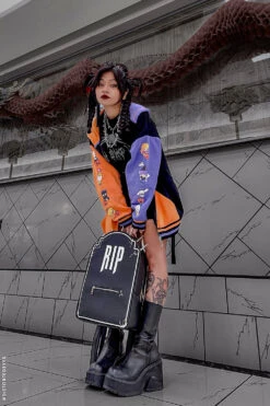 RIP Tombstone Backpack -Vampirefreaks Sale Store alternative bag