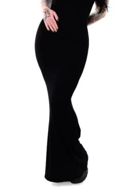 Amelia Ribbed Maxi Dress -Vampirefreaks Sale Store amelia ribbed maxi dress dresses 763864