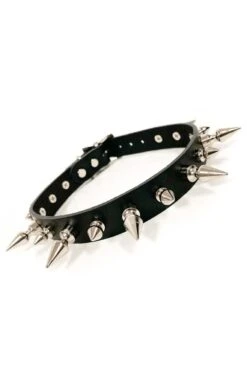 Anarchy Addict Spiked Collar