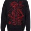 Punk's Not Dead Sweatshirt [Red] -Vampirefreaks Sale Store anarchy punk skeleton sweatshirt