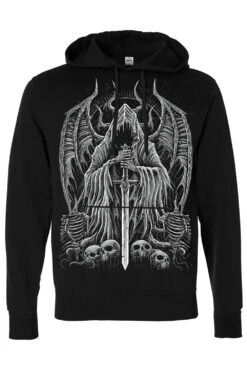 Angel Of Death Hoodie -Vampirefreaks Sale Store angel of death hoodie gray zipper or pullover mens outerwear 458488