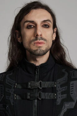 Darkwear Matrix Armored Biker Vest -Vampirefreaks Sale Store armor clothing