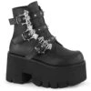 Night Flight Chunky Bat Boots [ASHES-55 Platform Boots]