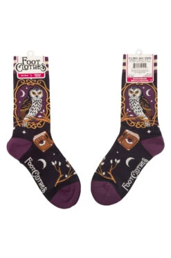 Supervisor OwlFred Crew Socks -Vampirefreaks Sale Store autumn socks