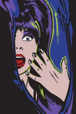 Elvira Unpleasant Dreemz Crew Socks -Vampirefreaks Sale Store b film socks