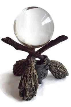 Witchcraft Gazing Crystal Ball -Vampirefreaks Sale Store ball stand broomstick with 100mm ball 600copy