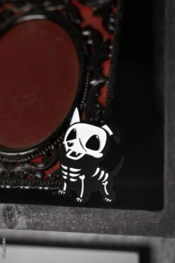 Barky Bones Enamel Pin