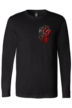 Bat Bite T-shirt -Vampirefreaks Sale Store bat bite longsleeve tshirt