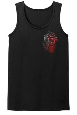 Bat Bite T-shirt -Vampirefreaks Sale Store bat bite mens tank top front