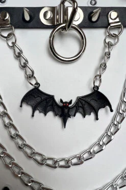 Bat Bites Stacked Choker -Vampirefreaks Sale Store bat bites stacked choker chokers 855792