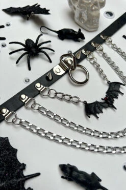 Bat Bites Stacked Choker -Vampirefreaks Sale Store bat bites stacked choker chokers 872898