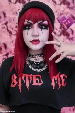 Bat Bites Stacked Choker -Vampirefreaks Sale Store bat bites stacked choker chokers 928982