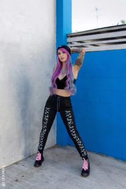 Vintage Bat Joggers -Vampirefreaks Sale Store bat jogger pants