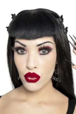 Bat Mini Claw Clip Set [BLACK] -Vampirefreaks Sale Store bat mini claw clip set black hats scarves headwear 533267