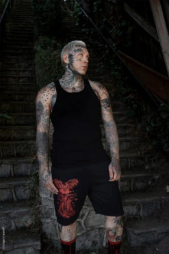 Vampire Castle Sweat Shorts [Unisex] -Vampirefreaks Sale Store bat shorts f7d03c74 b67b 4f89 a5c7 49721684990f