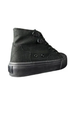 HXC - Blackout Bat Sneakers -Vampirefreaks Sale Store bat sneakers womens