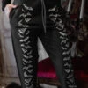 Vintage Bat Joggers -Vampirefreaks Sale Store bat sweatpants for women