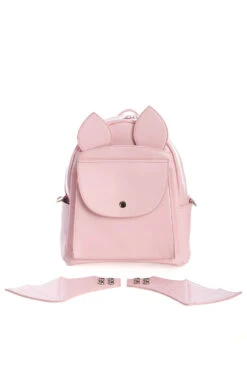 Pastel Goth Batwing Backpack [PINK] -Vampirefreaks Sale Store bat wing backpack