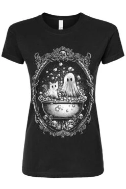 Bath Buddies T-shirt -Vampirefreaks Sale Store bath buddies womens tshirt
