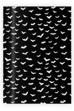 Spooky Bats Wrapping Paper [30" X 196"]