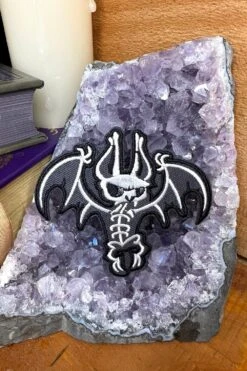 Batty Bones Patch -Vampirefreaks Sale Store batty bones patch pins patches 162793