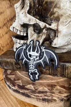 Batty Bones Patch -Vampirefreaks Sale Store batty bones patch pins patches 276718