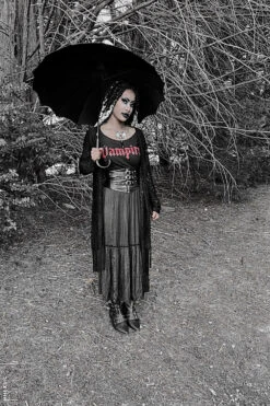 Batwing Pagoda Umbrella [MIDNIGHT BLACK] -Vampirefreaks Sale Store batwing pagoda umbrella midnight black umbrellas 494604