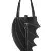Vegan Leather Batwing Handbag