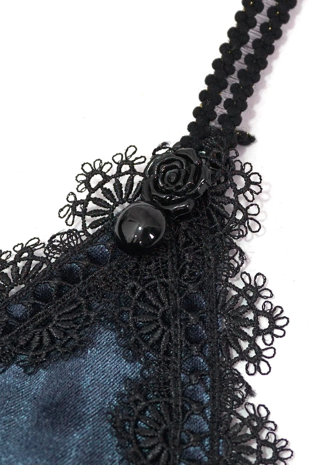 Beach Goth Velvet Bikini Set 7 Beach Goth Velvet Bikini Set - Image 7