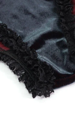 Beach Goth Velvet Bikini Set 15 Beach Goth Velvet Bikini Set -Vampirefreaks Sale Store beach goth velvet bikini set womens swimwear 747187