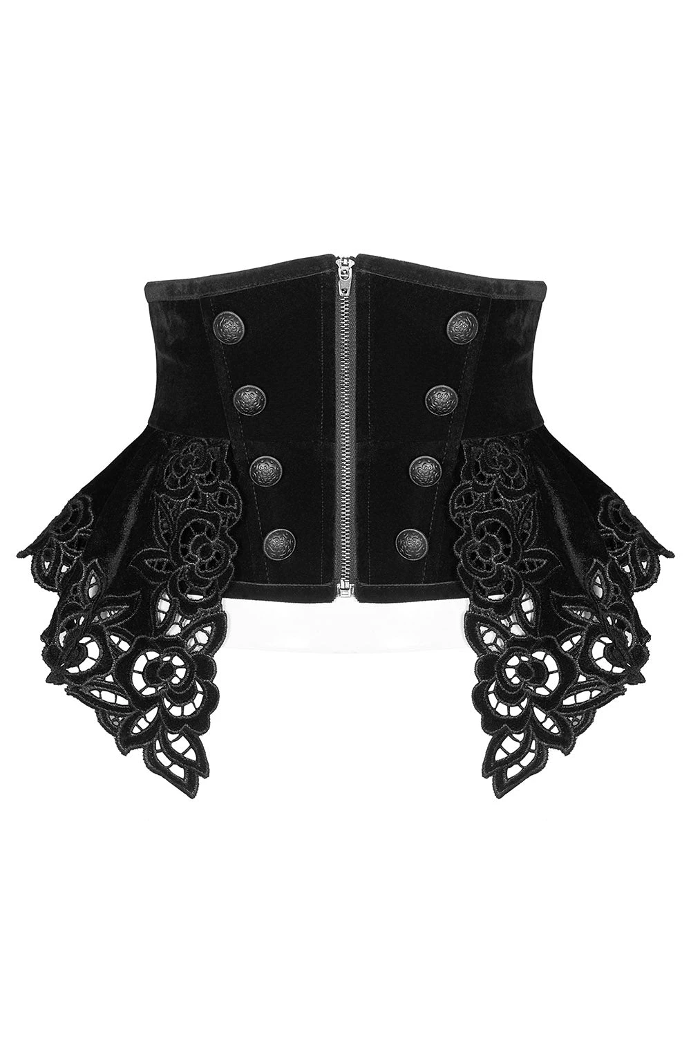 Beautiful Death Velvet Corset 2 Beautiful Death Velvet Corset - Image 2