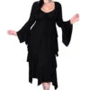 Gemma Dress -Vampirefreaks Sale Store bell sleeve gothic dress