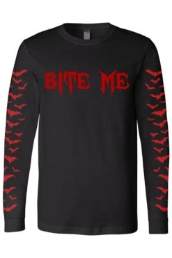 Bite Me T-shirt -Vampirefreaks Sale Store bite me t shirt graphic t shirt 729156